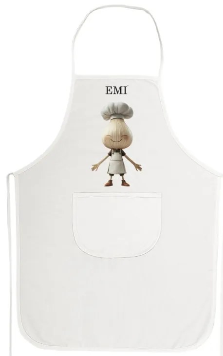 Kuchynská zástera Garlico EMI, čierna