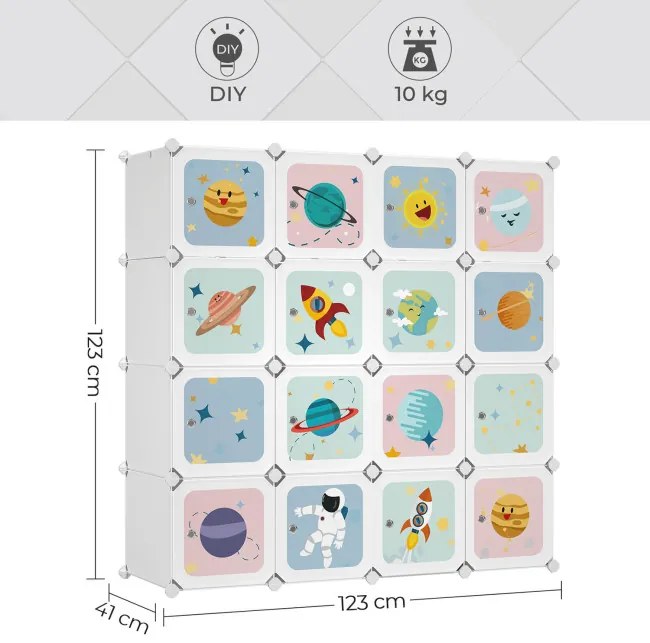 Detská skrinka LPC905W01