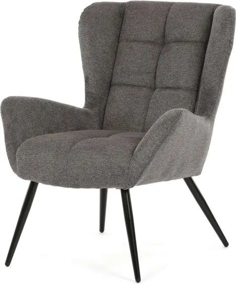 Kreslo sivé AK-H9206 GREY2
