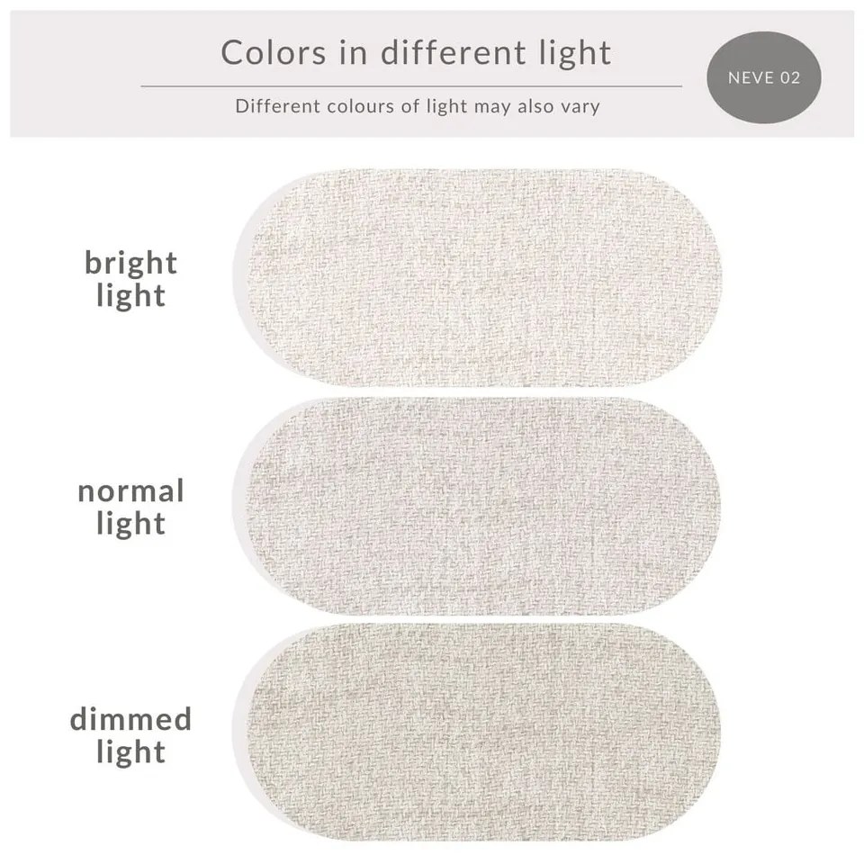 Krémová čalúnená dvojlôžková posteľ s úložným priestorom s roštom 160x200 cm Baleine – Maison de Rêve