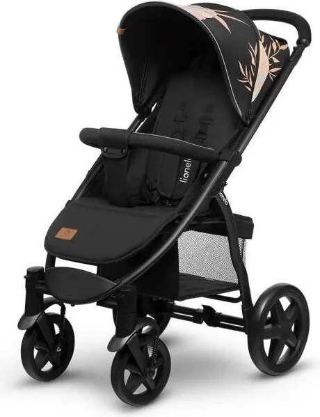 Lionelo - Športový kočík ANNET PLUS čierny