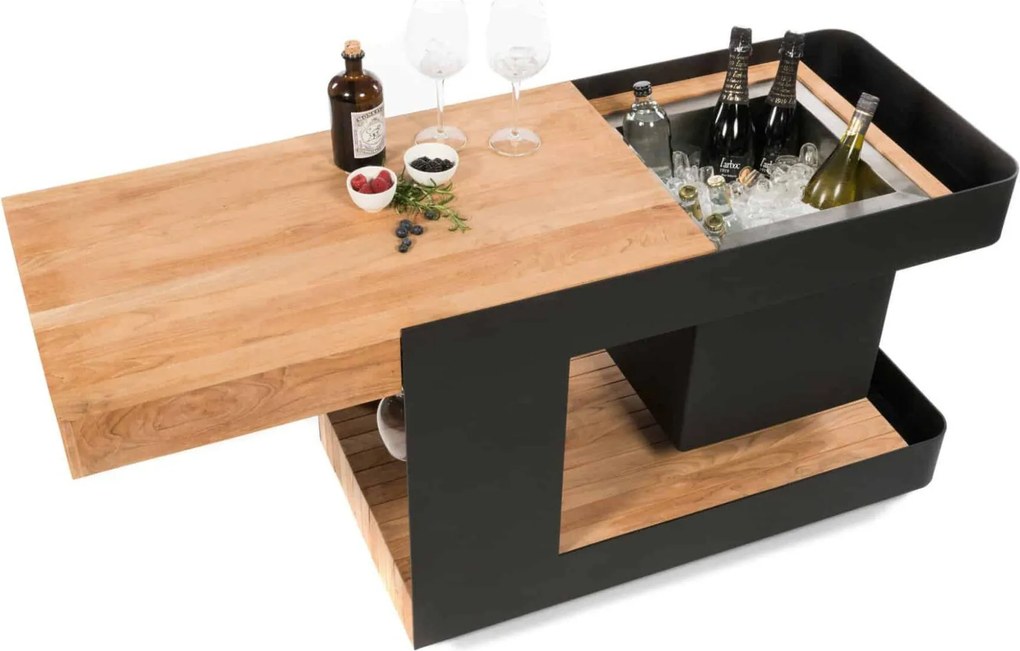 Indu+ Iceboy mobilný bar biely