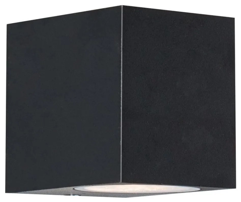 Zuma Line SJ20211-1W-Vonkajšie nást. svietidlo HARMONIA 1xGU10/35W/230V IP44 čierna