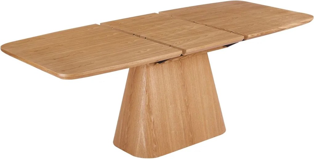 Vintino BERGAMO rozkladací jedálenský stôl 160-210x95 cm dub