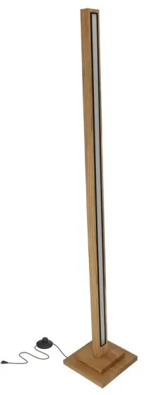 LED Stojacia lampa ALSET LED/18W/230V dub