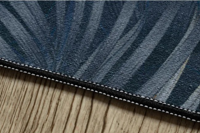 Protišmykový behúň LOTUS PAPRADE 45270 sivý / zlatý - Výpredaj