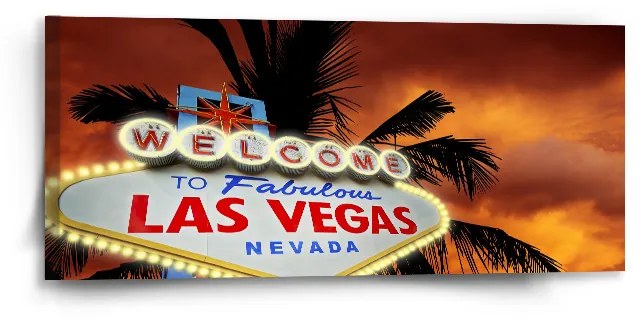 Sablio Obraz Fabulous Las Vegas - 110x50 cm