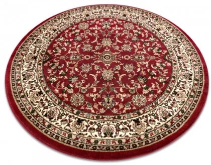 Koberec ROYAL ADR kruh vzor 1745 bordo