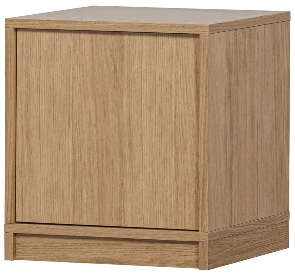 Modulárna knižnica v dekore duba v prírodnej farbe 120x243 cm Modulair – vtwonen