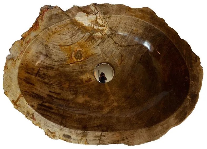 Umývadlo z prírodného kameňa SINK FOSSIL- malé