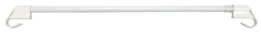 Gardinia Vitrážna tyčka vzperná biela, 45 - 75 cm