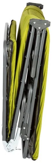 FLORABEST® Ležadlo s polohovateľným operadlom, zelené (100321956)