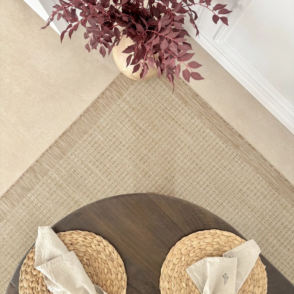 Ayyildiz, Kusový koberec Giza 1410 Beige, 140x200, béžová, chodba / predsieň