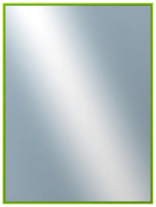 DANTIK - Zrkadlo v rámu, rozmer s rámom 60x80 cm z lišty NIELSEN zelená (7269207)