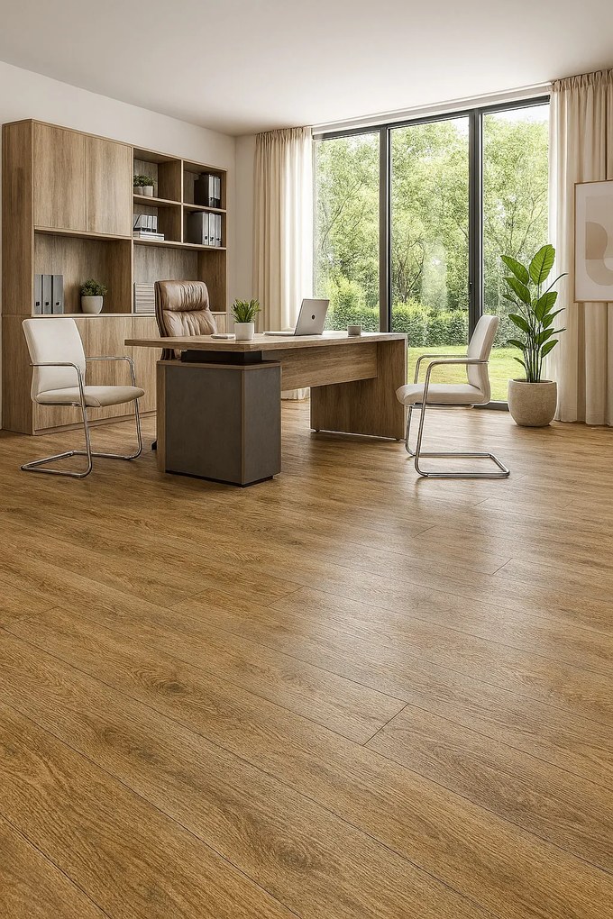 Beauflor, PVC podlaha - lino Ambient Silk Oak 603M, na mieru, šíře 3m,4m, hnedá, bez podkladu, chodba / predsieň