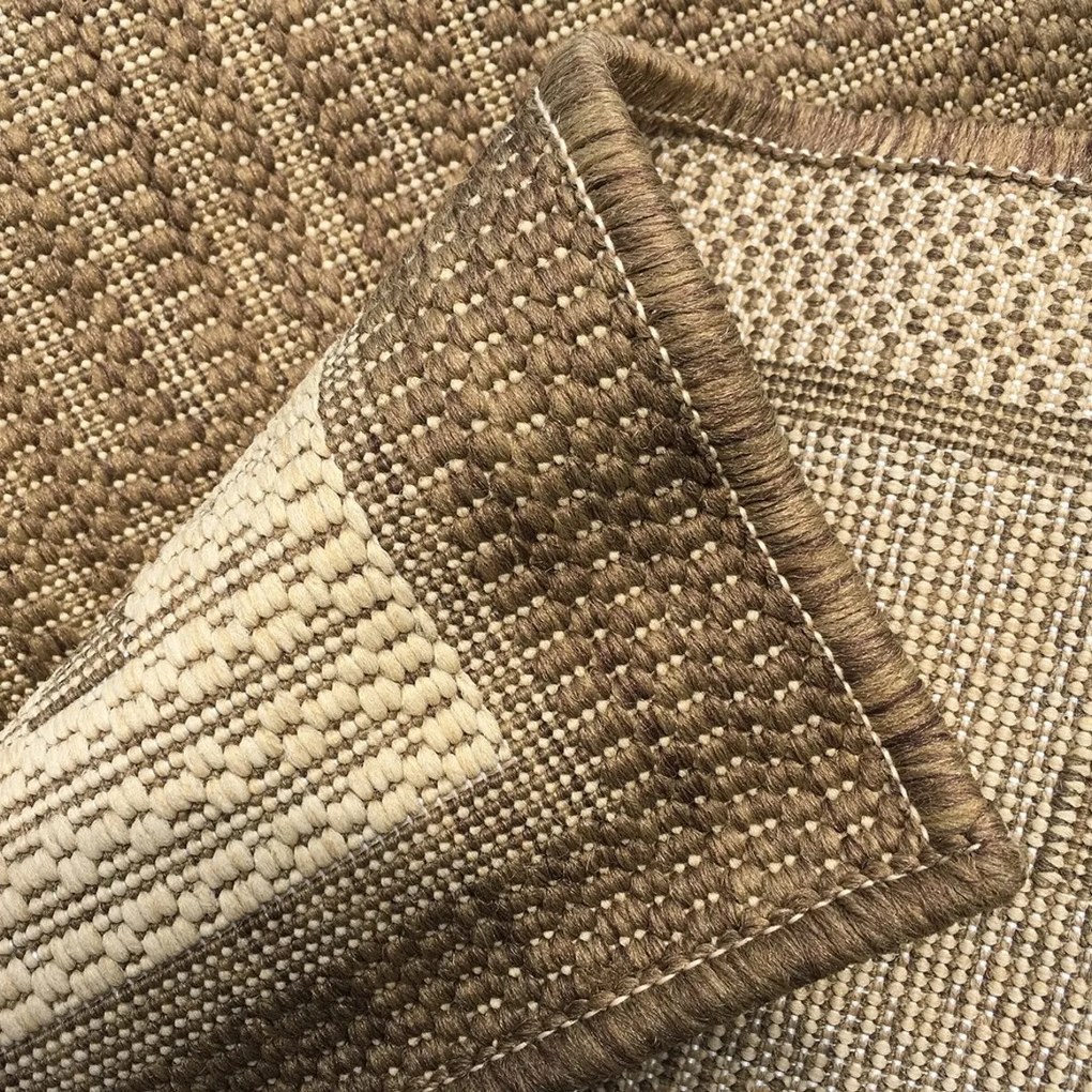 Oriental Weavers, Kusový koberec SISALO/DAWN 879/J84/N – na von aj na doma, 240x340, béžová, chodba / predsieň
