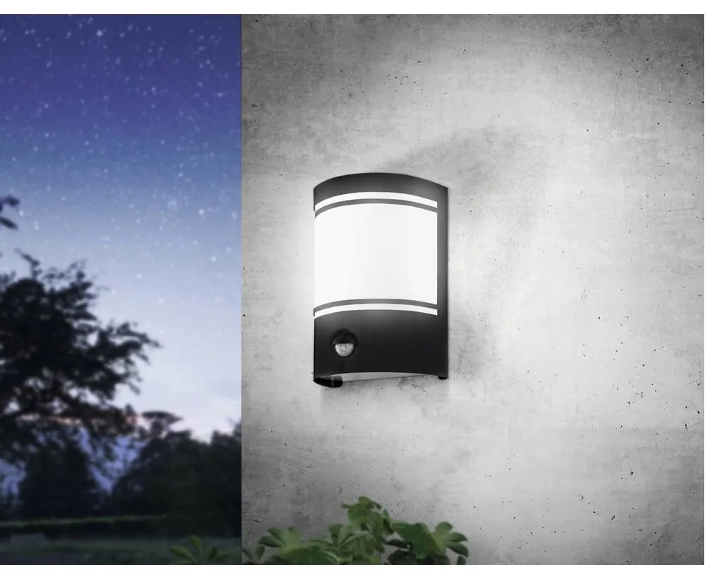 Nástenné vonkajšie svietidlo (výška 20 cm) CERNO – EGLO