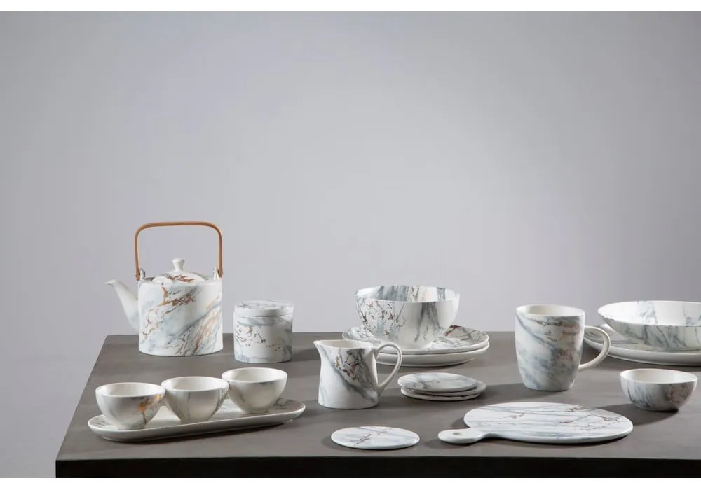 Biela porcelánová kanvica na čaj 800 ml Luxe – Premier Housewares