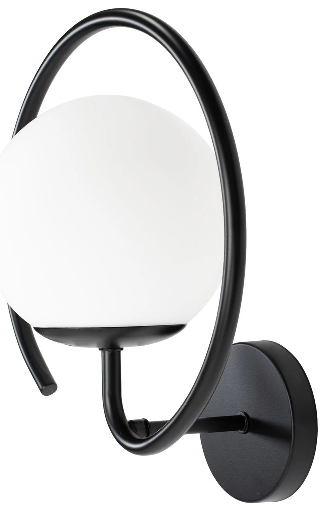 Nástenná lampa KINKIET STYLE XV čierna