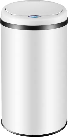 Odpadkový koš automatický senzor 40 litrov biela DC kábel zdarma