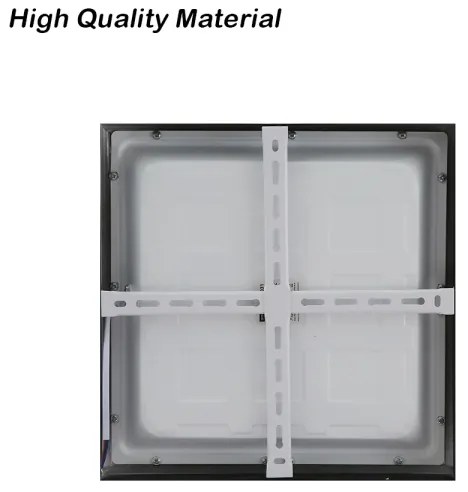 Brilagi - LED Kúpeľňové svietidlo FRAME LED/24W/230V 3000/4000/6000K IP44 čierna