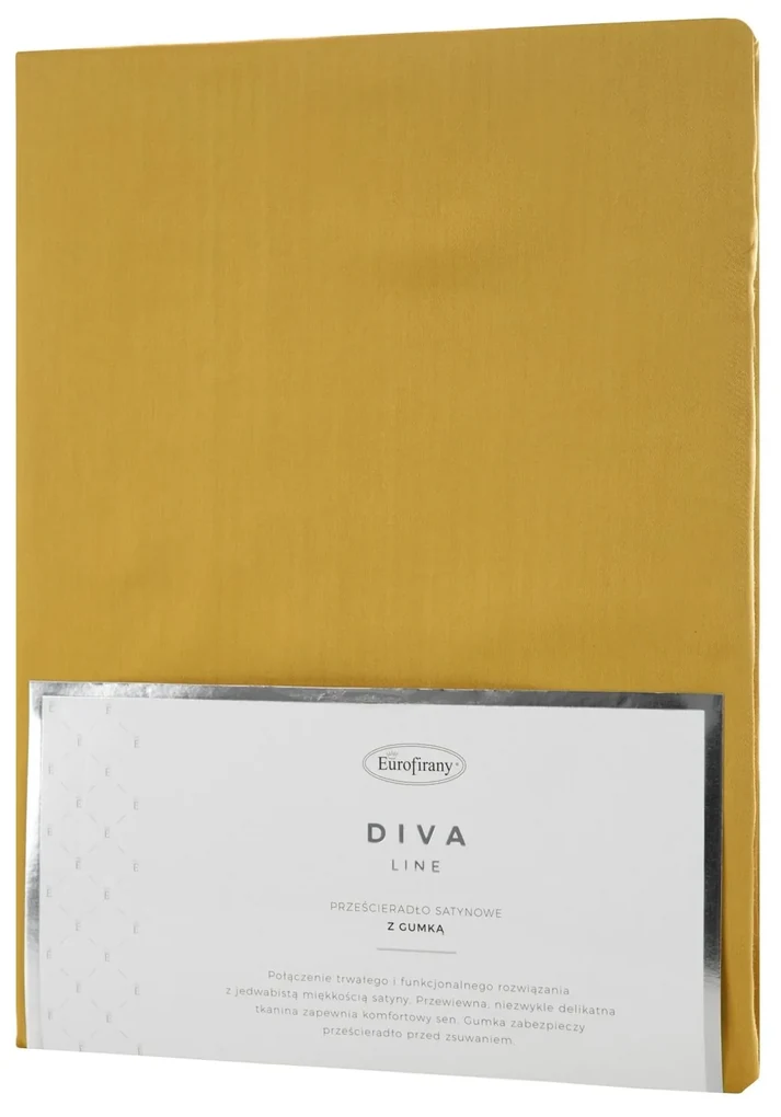 MAKOSATÉNOVÉ PRESTIERADLO DINA 100X200 CM, VÝŠKA 25 CM HORČICOVÉ