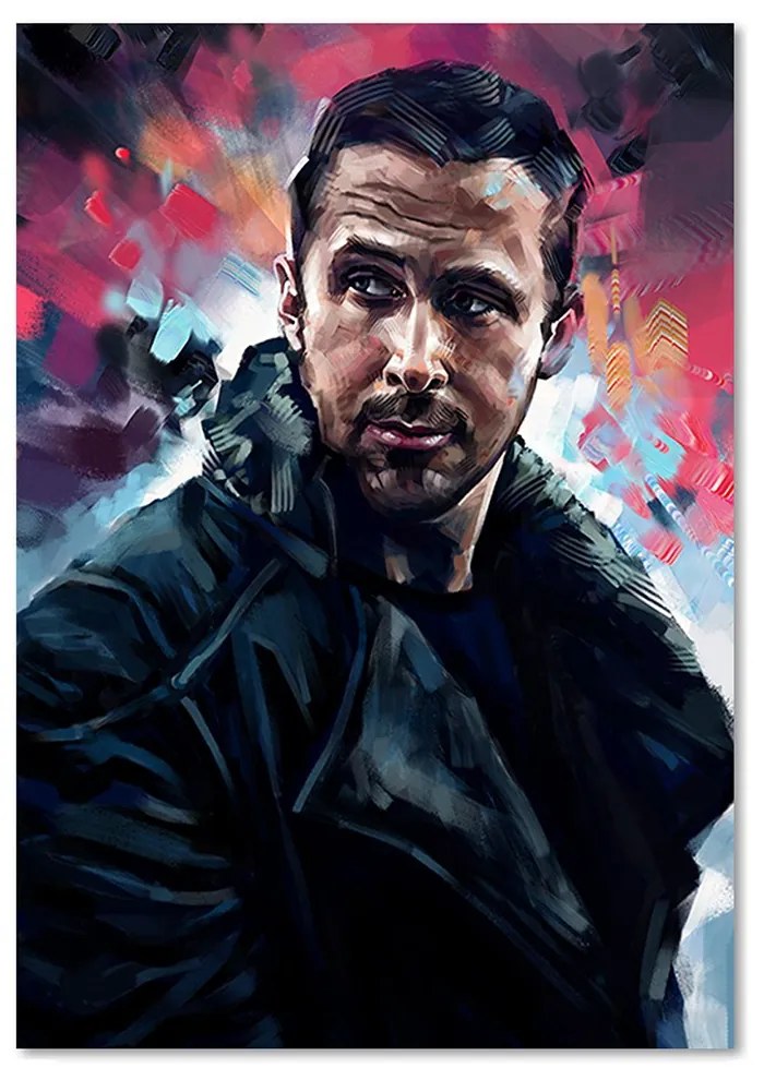 Gario Obraz na plátne Blade Runner 2049, Ryan Gosling - Dmitry Belov Rozmery: 40 x 60 cm