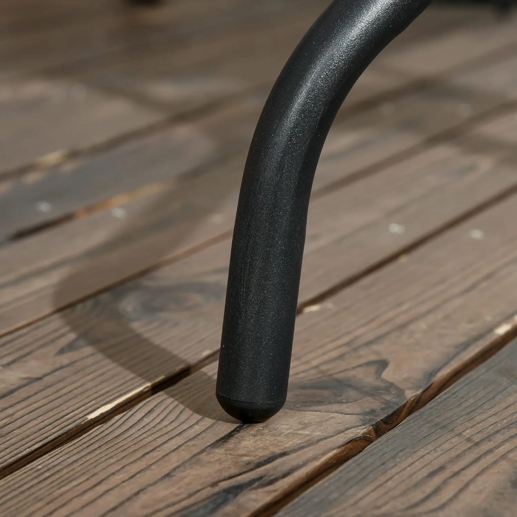 Dekorstudio Štvorcový stôl na balkón ISLAND 60cm
