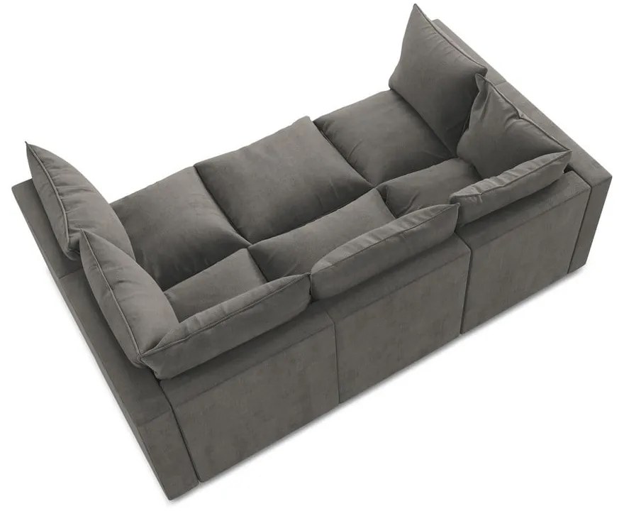 Tmavosivá pohovka 255 cm Manao – Makamii