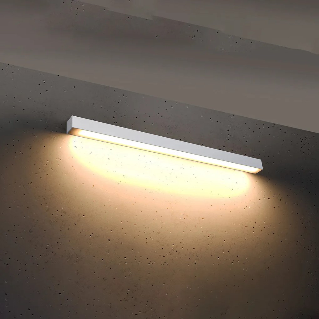 Nástenné LED svietidlo Pinne 90, 1x LED 25w, 3000k, w