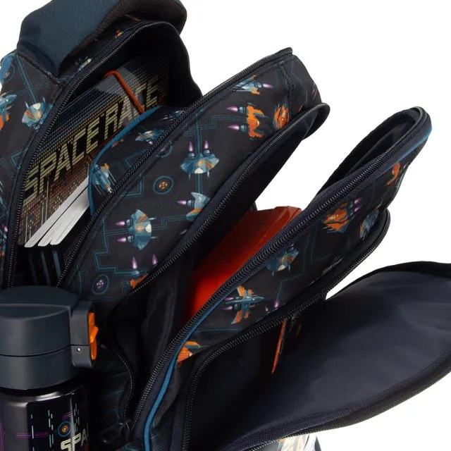 Školská taška anatomická SPACE RACE ARS UNA