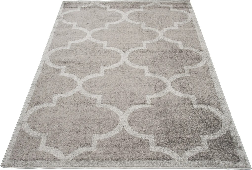 TA Koberec H161A TMAVO_ŠEDÁ/TMAVO_ŠEDÁ AZÚROVÁ Rozmer: 140x190 cm