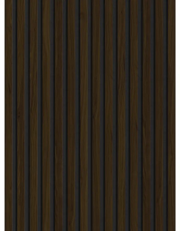 Mexen Lam-F, akustické stenové lamely 275 × 31,5 cm, filc 6 mm, wenge, S105-275317-2812-071