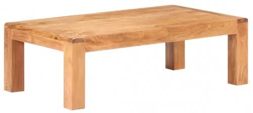 vidaXL Konferenčný stolík 110x60x35 cm akáciový masív so sheeshamovým náterom-