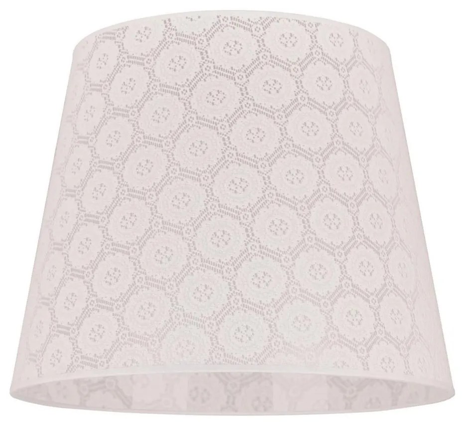 Duolla - Tienidlo k stojací lampě CLASSIC L E27 pr. 38 cm biela