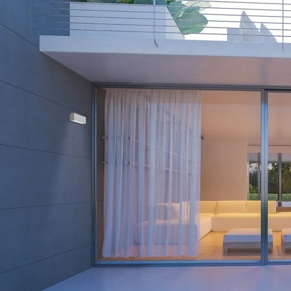 Rabalux 77076 - LED Vonkajšie nástenné svietidlo MATARO LED/10W/230V IP54 biela