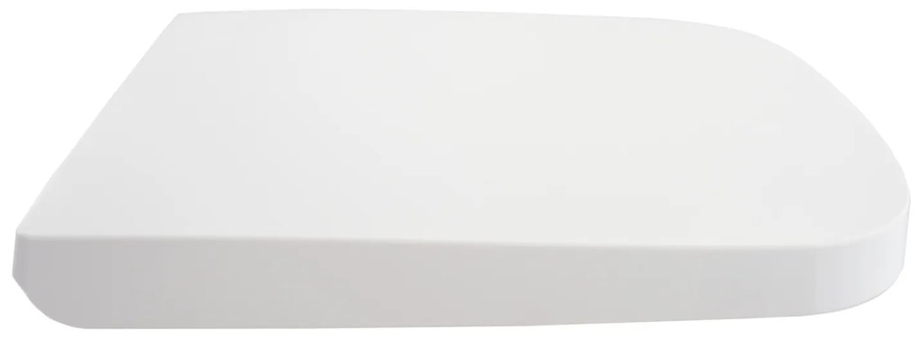 Gamma Viana, toaletná WC doska s pomalým zatváraním, duroplast, EasyClean, biela lesklá, GMA-D6