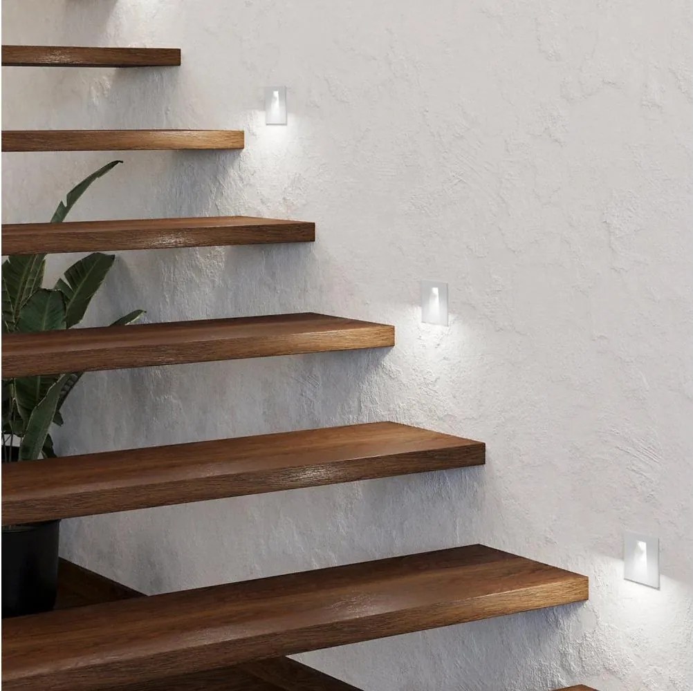 Eglo 99643 - LED Schodiskové svietidlo MECINOS LED/2W/230V biela