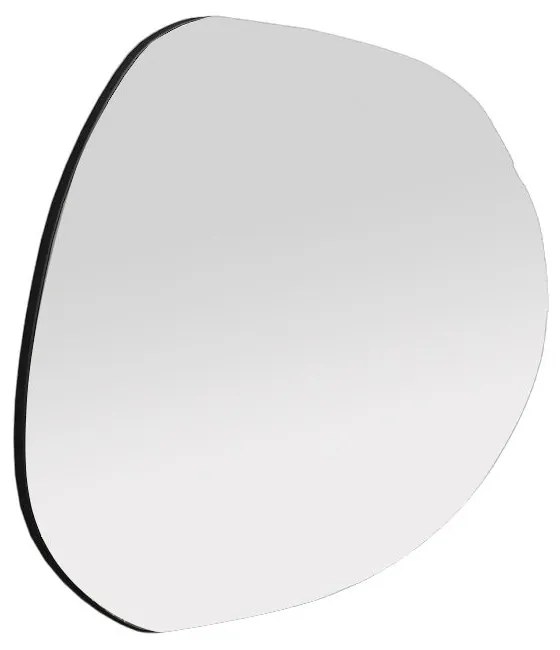 Dekorativní nástěnné zrcadlo Liora 75x55 cm černé