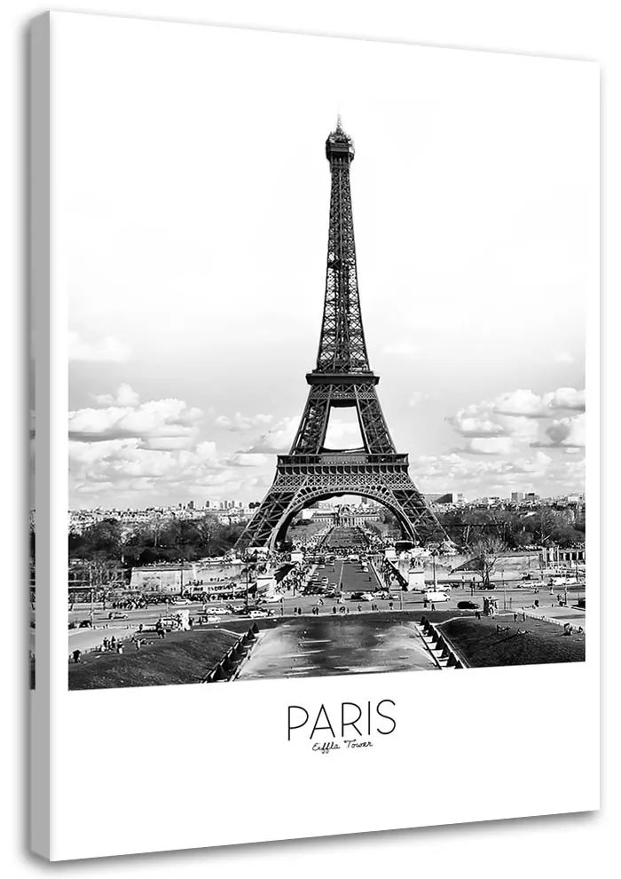 Gario Obraz na plátne Paríž - Eiffelova veža Rozmery: 40 x 60 cm