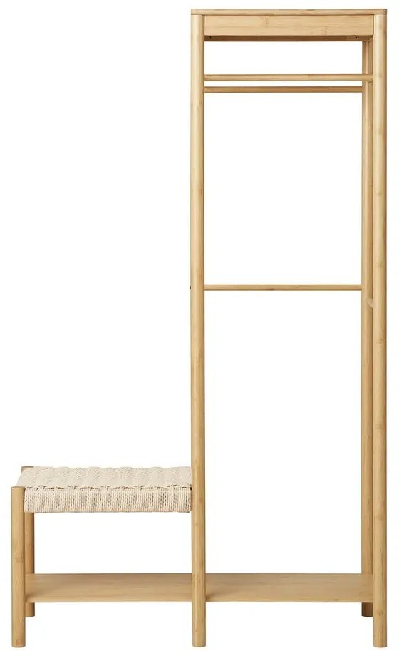 Bambusová predsieňová zostava v prírodnej farbe Ember – House Nordic