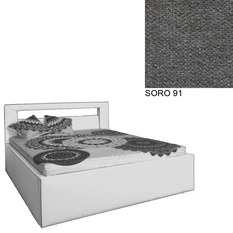 AVA LERYN 180x200 Varianta: MONOLITH 85