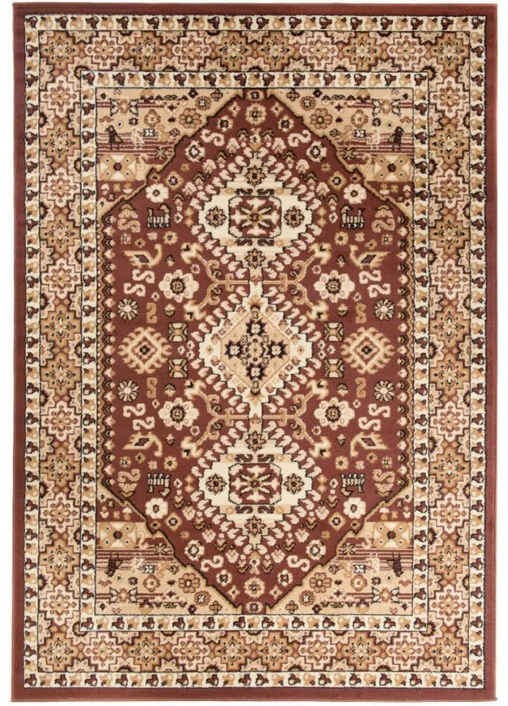Kusový koberec PP Vardar hnedý 80x150cm