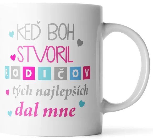 Sablio Hrnek Když Bůh stvořil rodiče - 200 ml - espresso