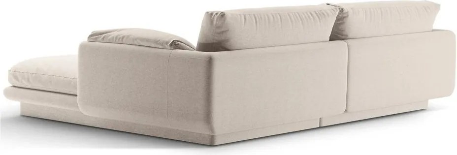 Béžová rohová pohovka (pravý roh) Torino – Micadoni Home