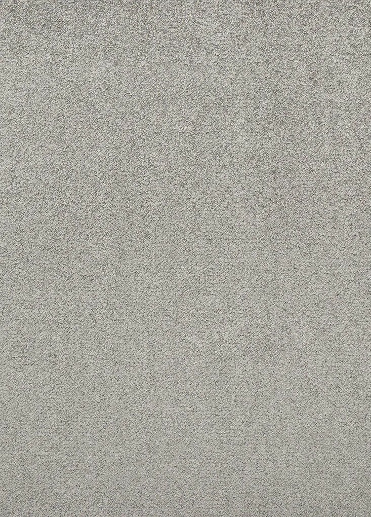 Koberce Breno Metrážny koberec SWEET 75, šíře role 400 cm, sivá