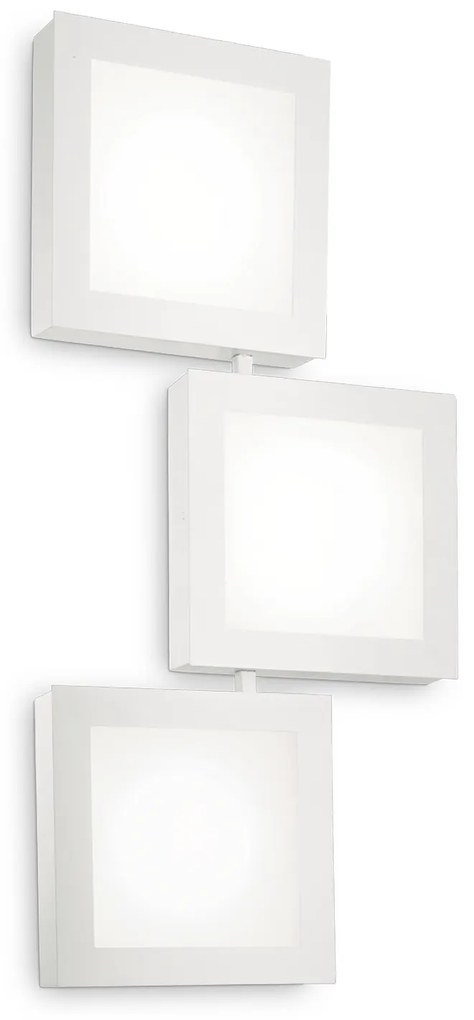 Nástenné svietidlo Ideal lux 142203 UNION AP3 3xGX53 15W 3000K biela