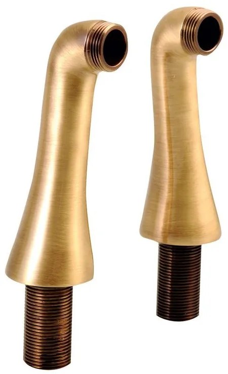 Sapho Sapho, ANTEA pripojenie pe ištaláciu vaňovej batérie na okraj vane (pár), bronz, 9856