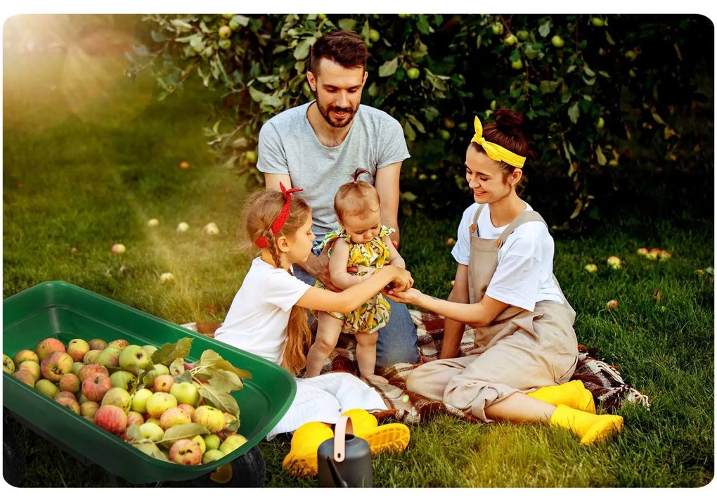 Záhradný sklápajúci vozík 52L Humberg 4870