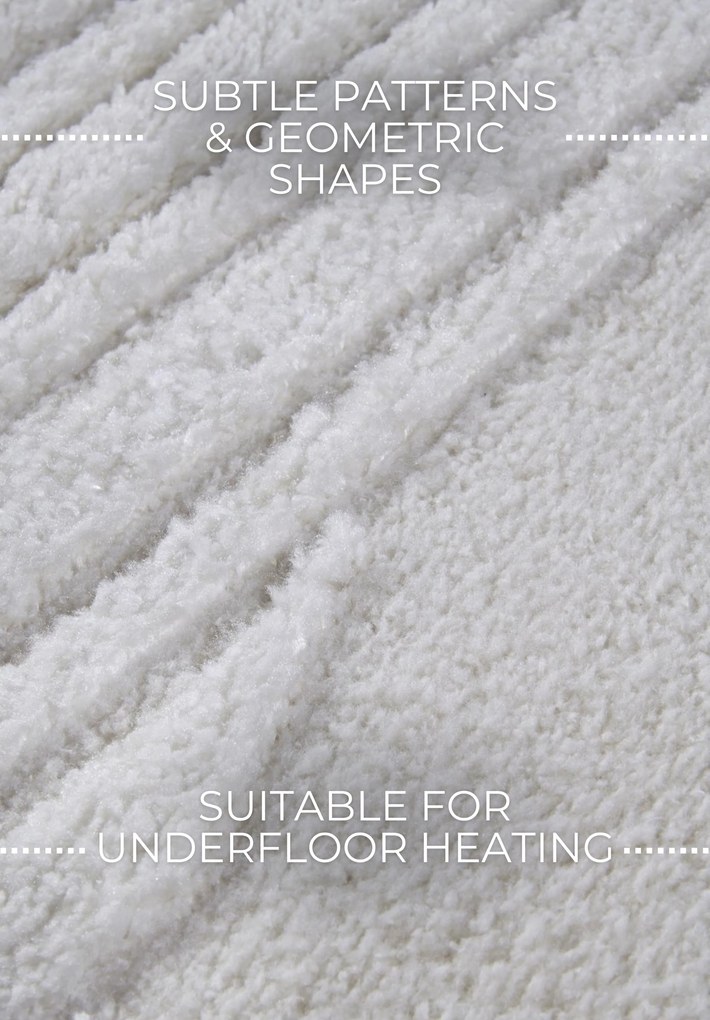 Kusový koberec Gallery 106089 Cream z kolekcie Elle, 80x120, biela, obývacia izba, ELLE Decoration